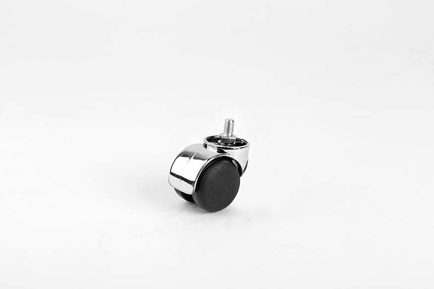 Buro Type Chrome Body Screw Caster- Furniture Caster