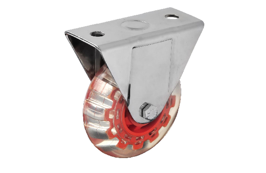 Transparent Pulley Fixed Caster- Decorative Furniture wheels