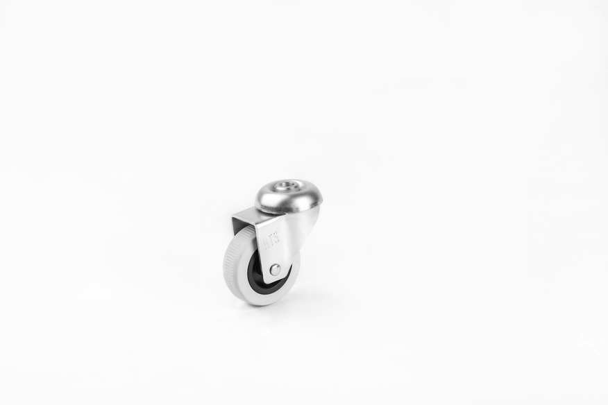Double Ball Bearing Blank Hole Caster In 50*20- Furniture Casters