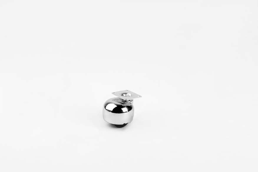 Chrome Plated Jupiter Type Disc Caster-Furniture Caster