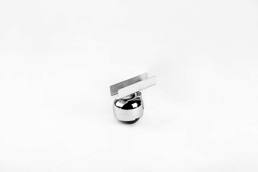 Chrome Plated Jupiter Type U Disc Caster-Furniture Caster