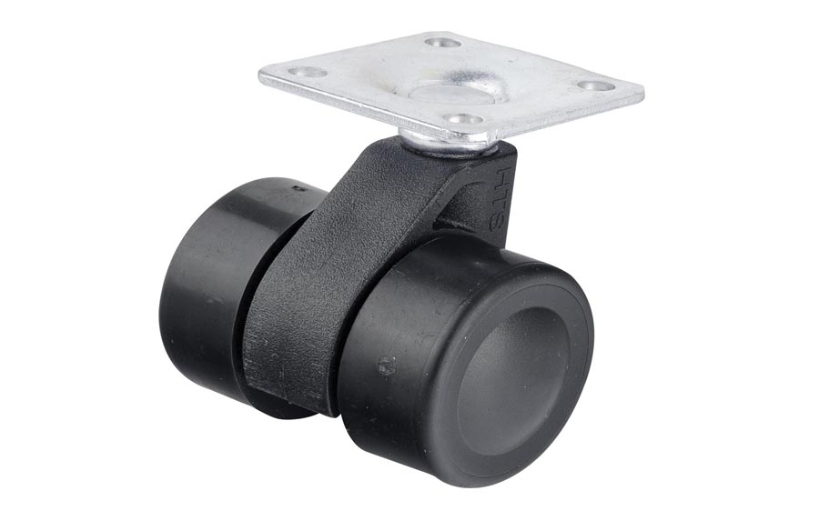 Thermo Covered Disc Caster-Micro Caster-Shelf and Display Caster