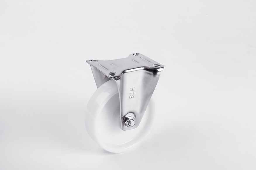 Polyamide Disc Caster In 125 With Brake-Light Industrial Caster