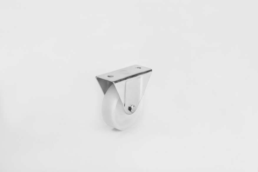 Polyamide Pulley Fixed Caster In 75*25mm- Furniture Caster and Wheels