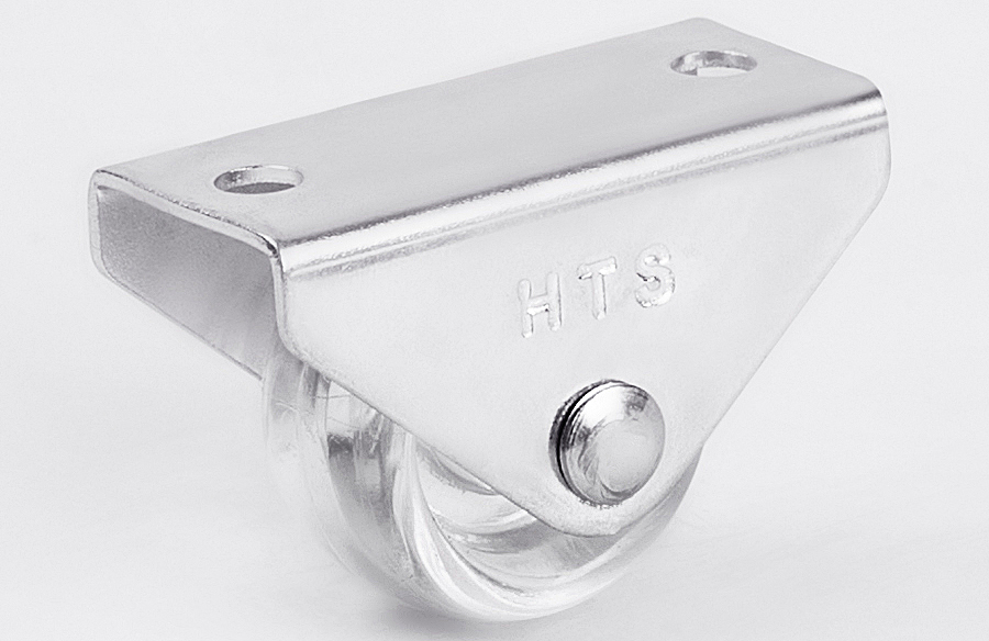 Transparent Fixed Caster D28mm-Furniture Small Caster