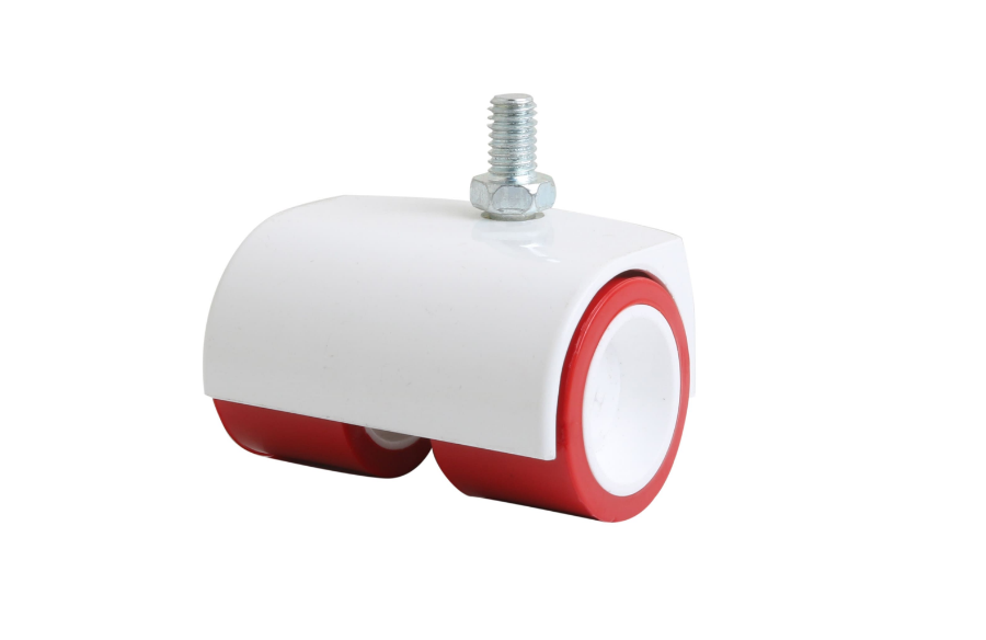 Double Pulley Screwed Caster In 40-Decorative Furniture Casters