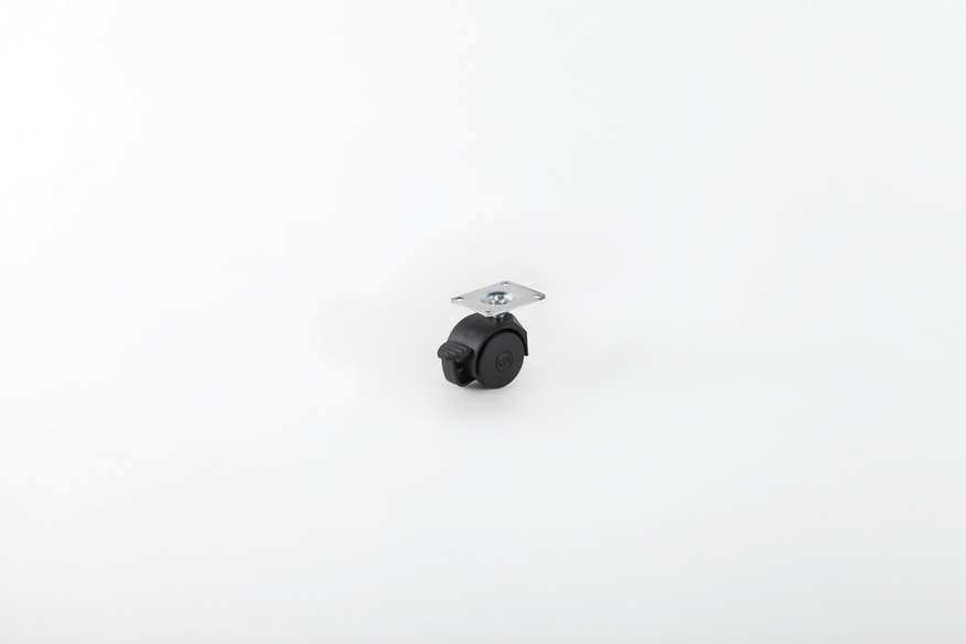 Micro Disc Wheel and Caster With Brake In 30mm- Furniture Caster and Wheels