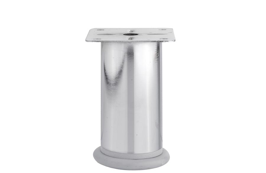Metal Furniture legs With Grey Bingo Plastic 6cm in 42  