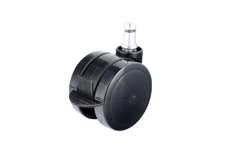 Plastic Caster With Pin In 65mm- Locking Casters