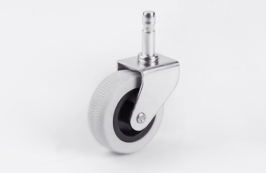  Pin Grey Swivel Caster-Shelf and Display Caster