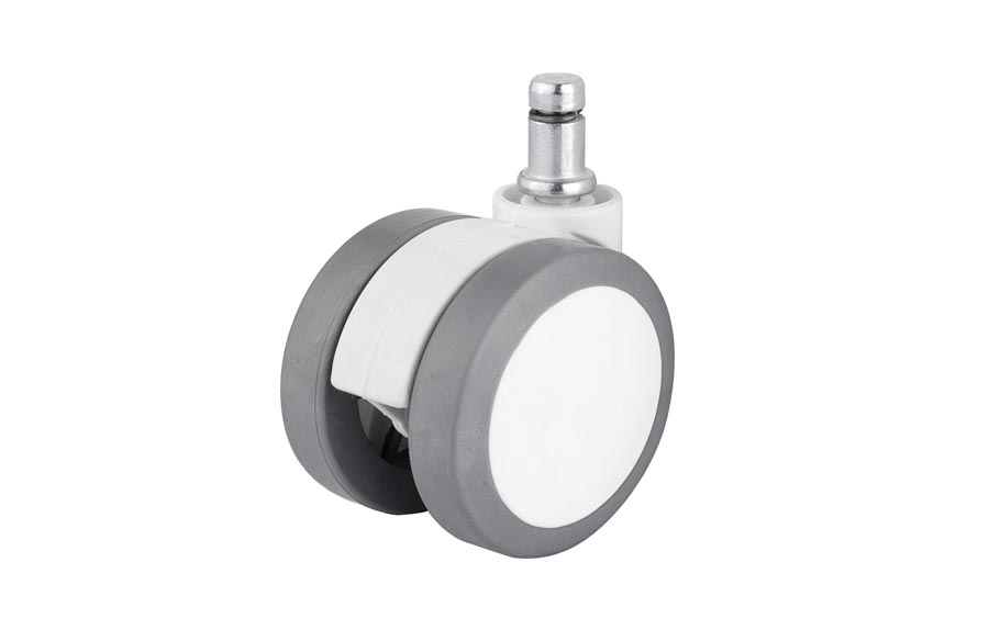 Plastic Thermo Covered With Pin Caster In 65mm - Furniture Caster
