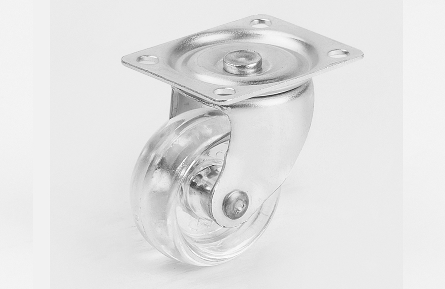 32mm Transparent Disc Caster-Small Caster-Furniture Caster