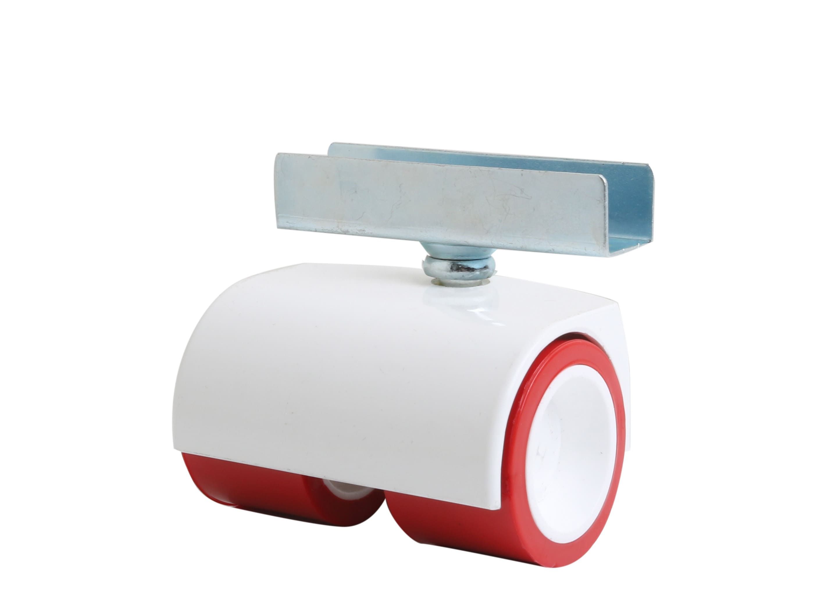 Double Pulley U Disc Caster In 40-Decorative Furniture Casters