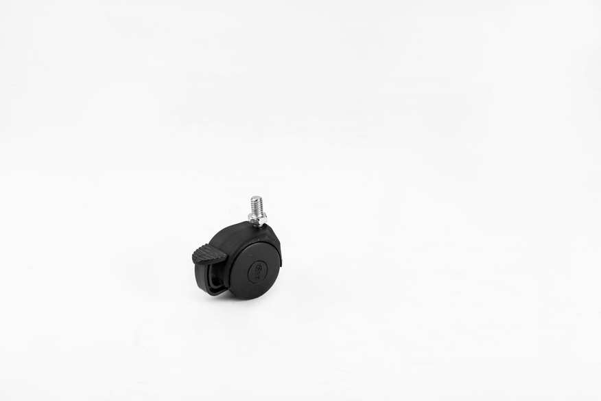 Plastic Screw Caster With Brake In 40mm- Furniture Caster and Wheels