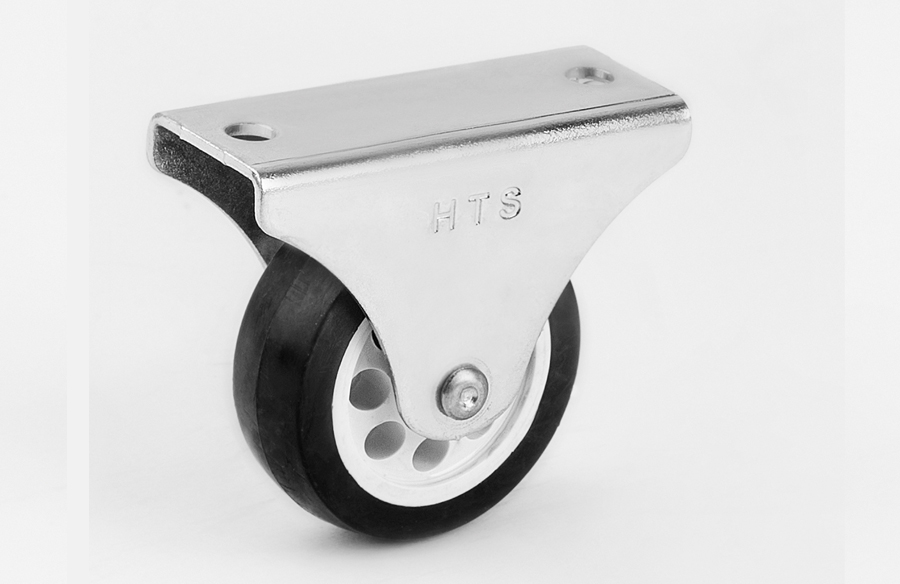 Fixed PVC Caster D40mm-Furniture Caster 
