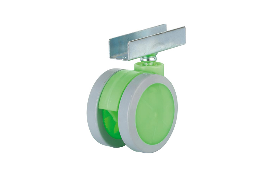 Colored U Disc Caster- Colorful Furniture Wheels