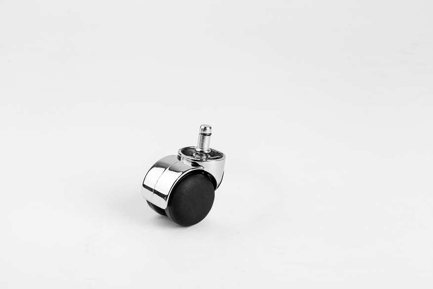 Buro Type Thick Pin Chrome Caster