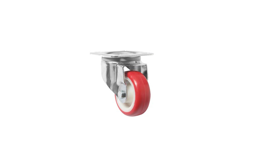 Polyamide Polyurethane Plated Disc Caster In 80-Light Industrial Caster