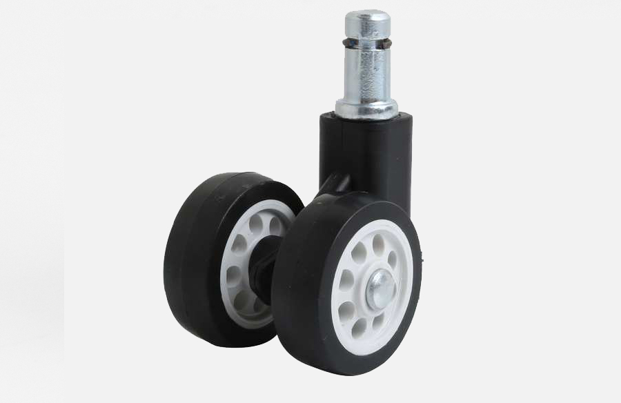 Double Pulley Office Chair Caster with Pin D40mm