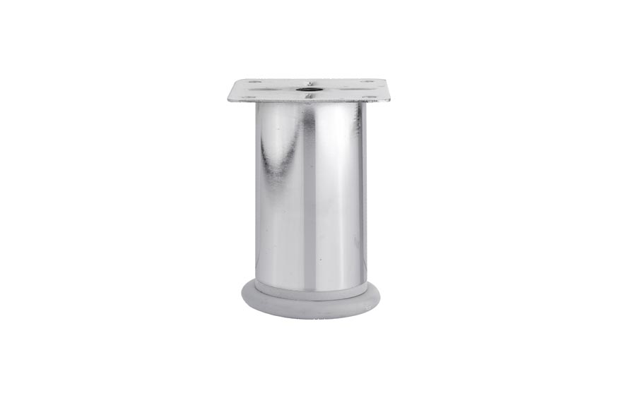 Metal Furniture legs With Grey Bingo Plastic 8cm in 42 