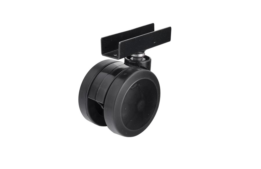 Plastic Thermo Covered with U Disc Caster In 65mm- Furniture Caster