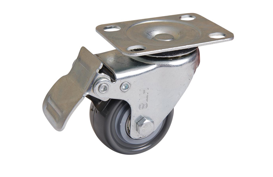  Disc Caster With Brake-Shelf and Display Caster