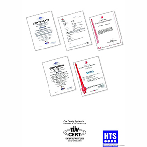 HTS Caster | Certificates