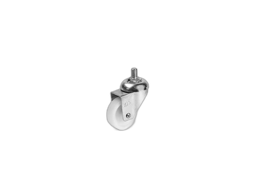HTS Caster | 50*20mm Doubleball Polyamide Pulley Screwed Furniture Caster