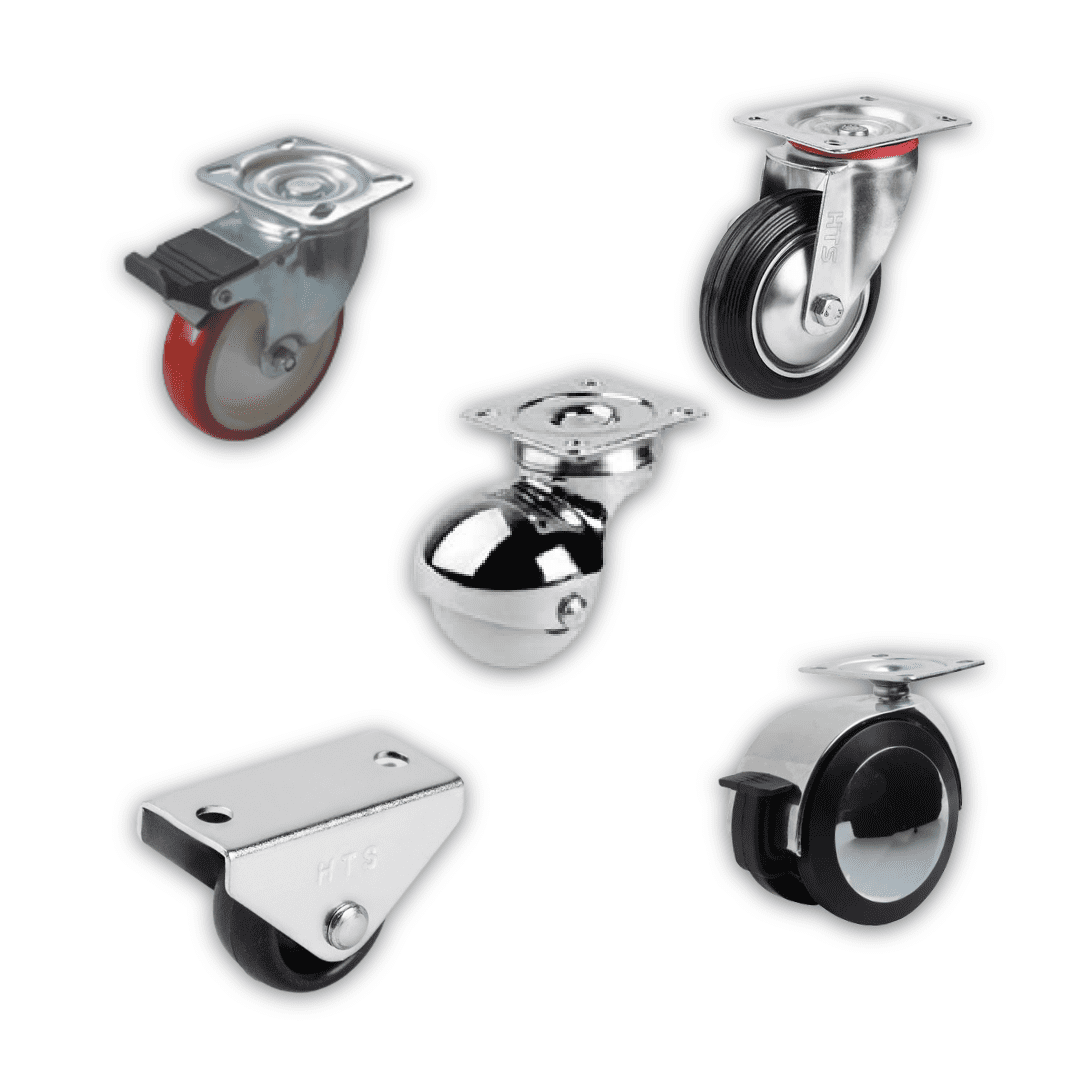 HTS Caster | A Wide Guide to the Different Types of Caster Wheels and Their Optimal Uses