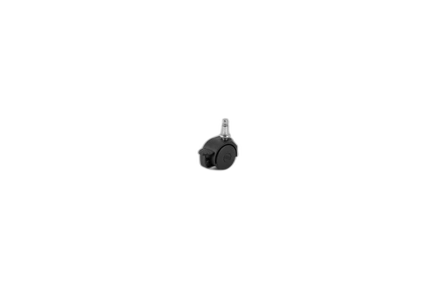HTS Caster | Micro rotelle con Perno e freno da 30 mm-Rotelle per mobili