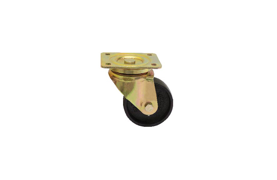 HTS Caster | Casted Pulley Disc Caster In 200 mm- Heavy Duty Caster Wheels