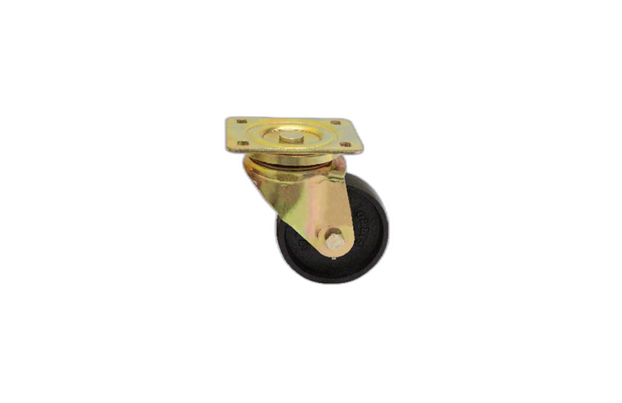 HTS Caster | Casted Pulley Disc Caster In 200 mm, Heavy Duty Caster Wheels