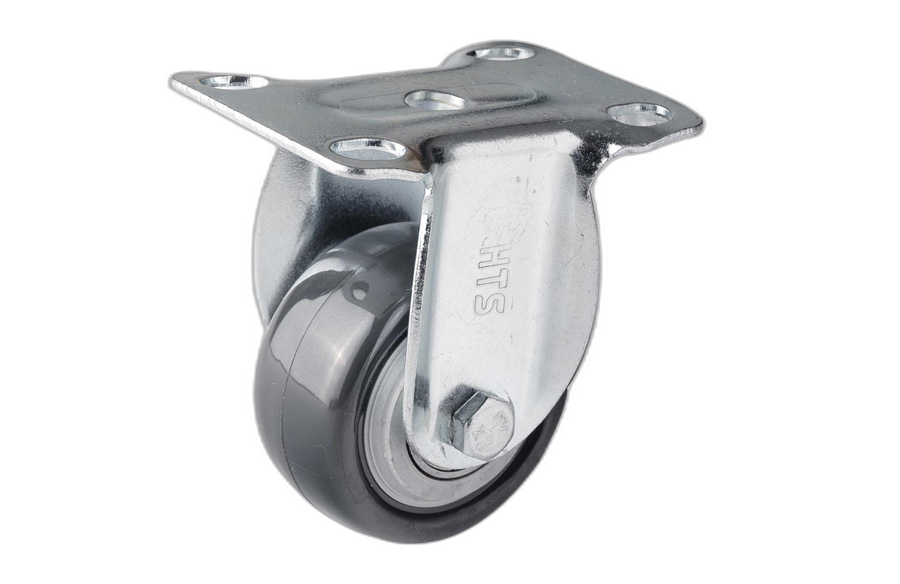 HTS Caster | Roller Fixed Caster D50mm, Shelf and Display Casters