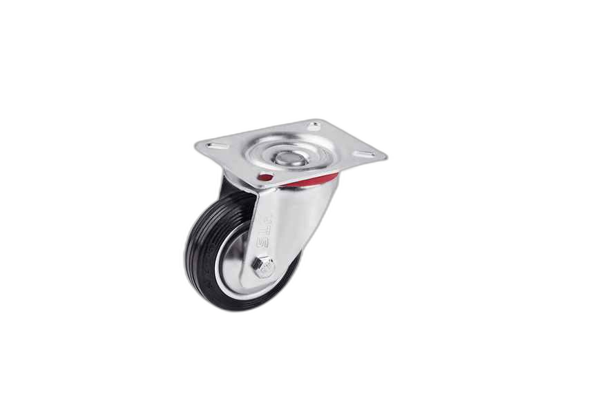 HTS Caster | SLB Disc Caster In 100mm, Light Industrial Casters
