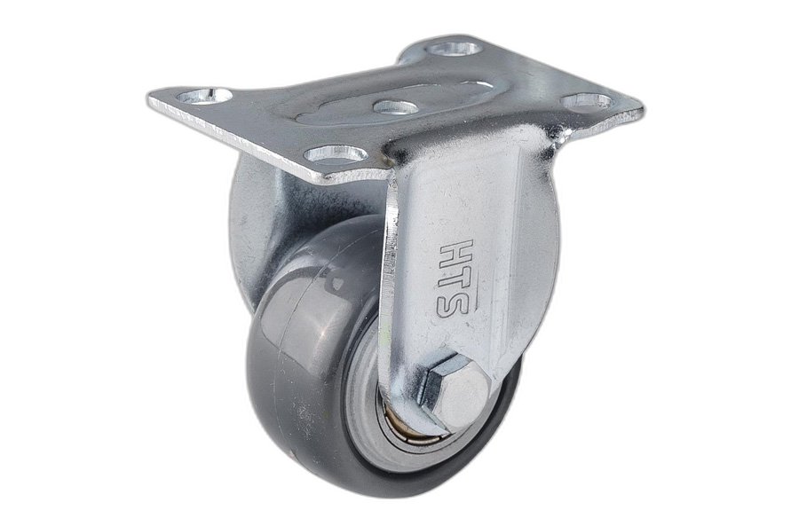 HTS Caster | Roller Fixed Caster- Shelf and Display Caster