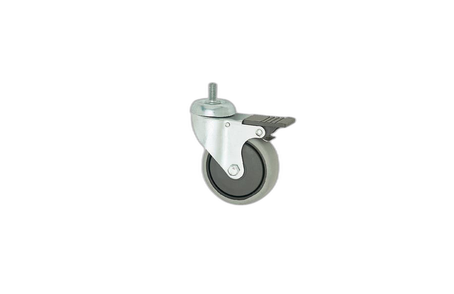 HTS Caster | Screw locking casters D125, Shopping Cart Casters