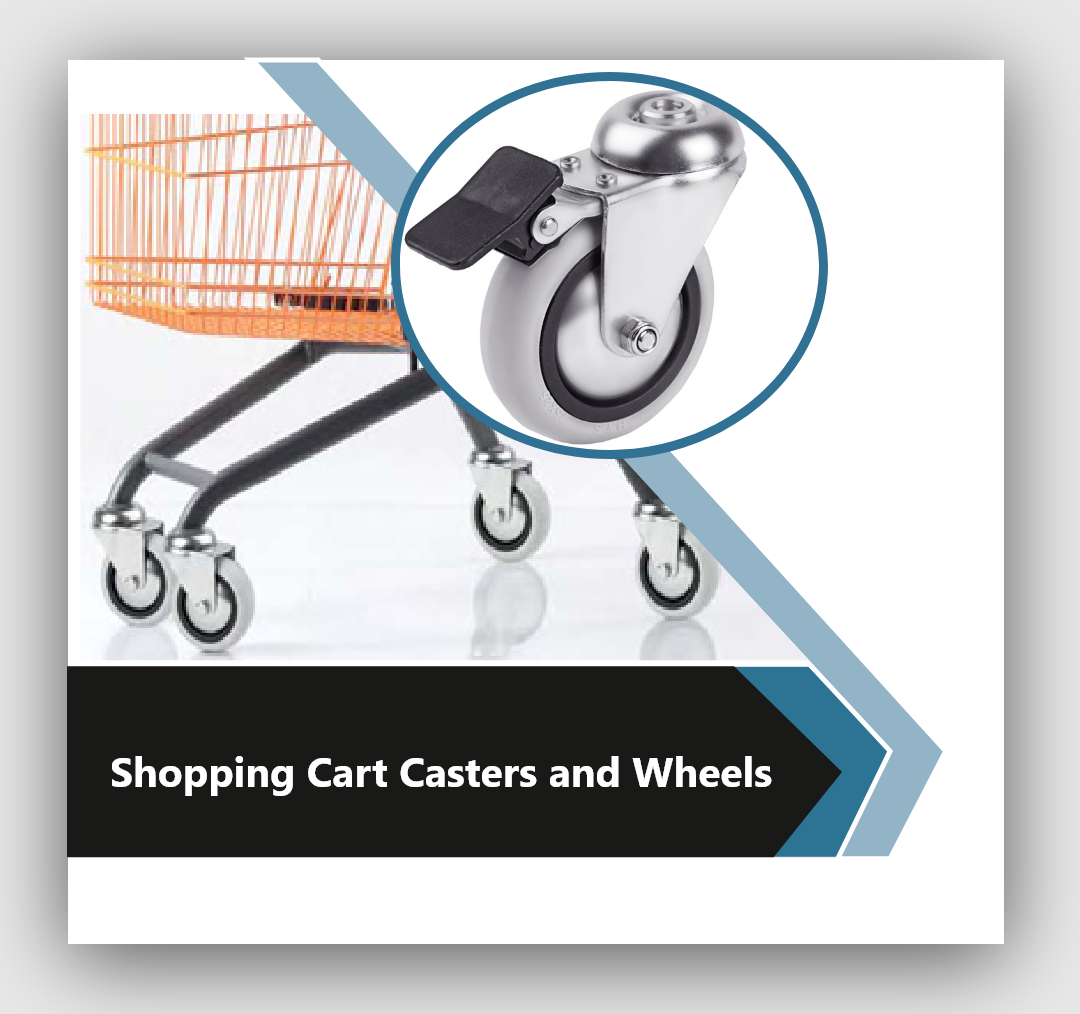 HTS Caster | Shopping Cart casters and wheels