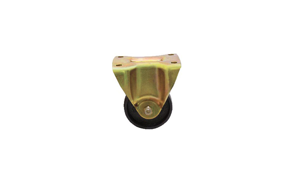 HTS Caster | Casted Pulley Fixed Caster In 80mm- Heavy Duty Caster Wheels