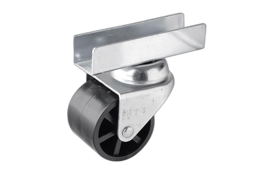 HTS Caster | MMB Large Pulley U Disc Caster In 40mm-Furniture Caster