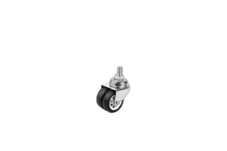 HTS Caster | Double Pulley 40mm Screwed Caster-Small Furniture Caster