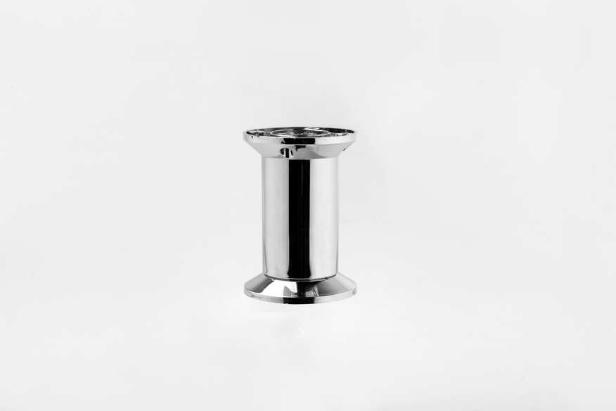 HTS Caster | Favori Foot Chrome Covered Furniture legs