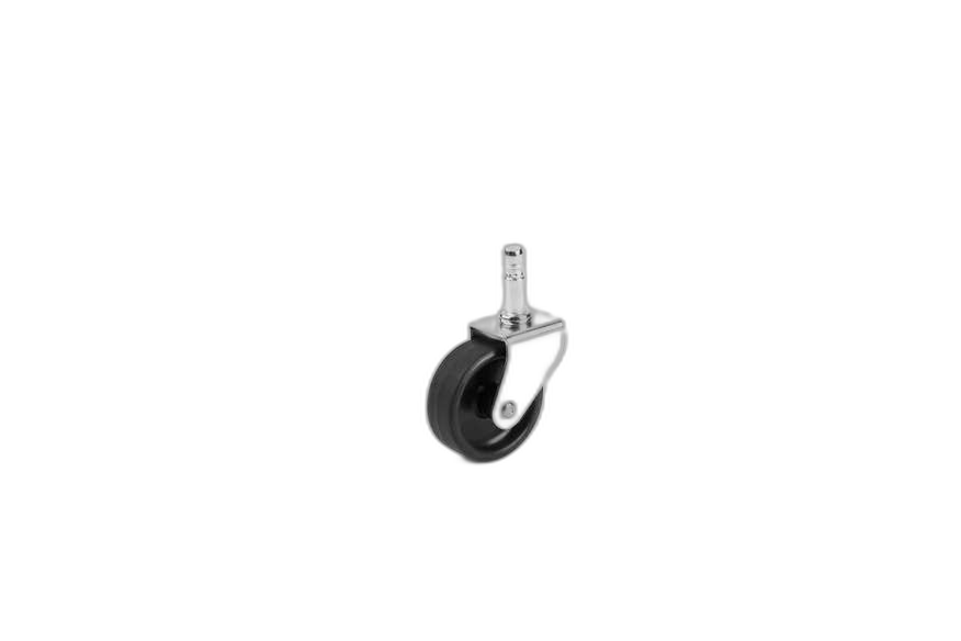 HTS Caster | Black Pin Caster In 50*20mm-Swivel Casters- Furniture Caster