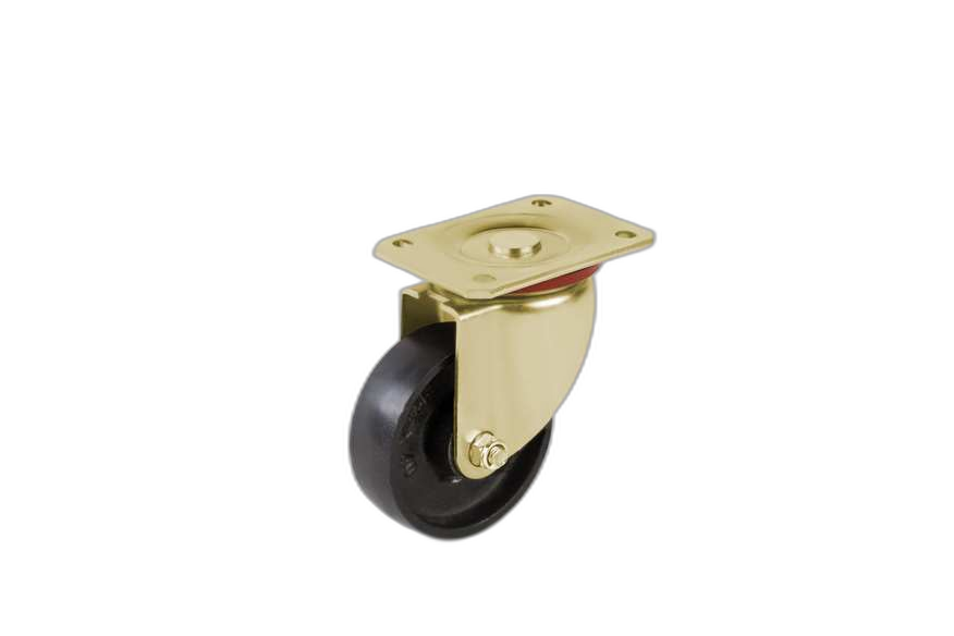 HTS Caster | Casted Pulley Disc Caster In 55mm- Heavy Duty Caster Wheels