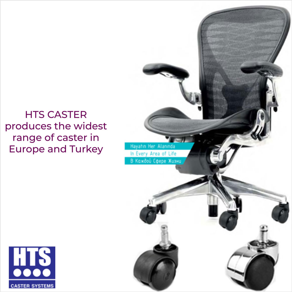 HTS Caster | The Widest Product Range of Europe in Office Casters!