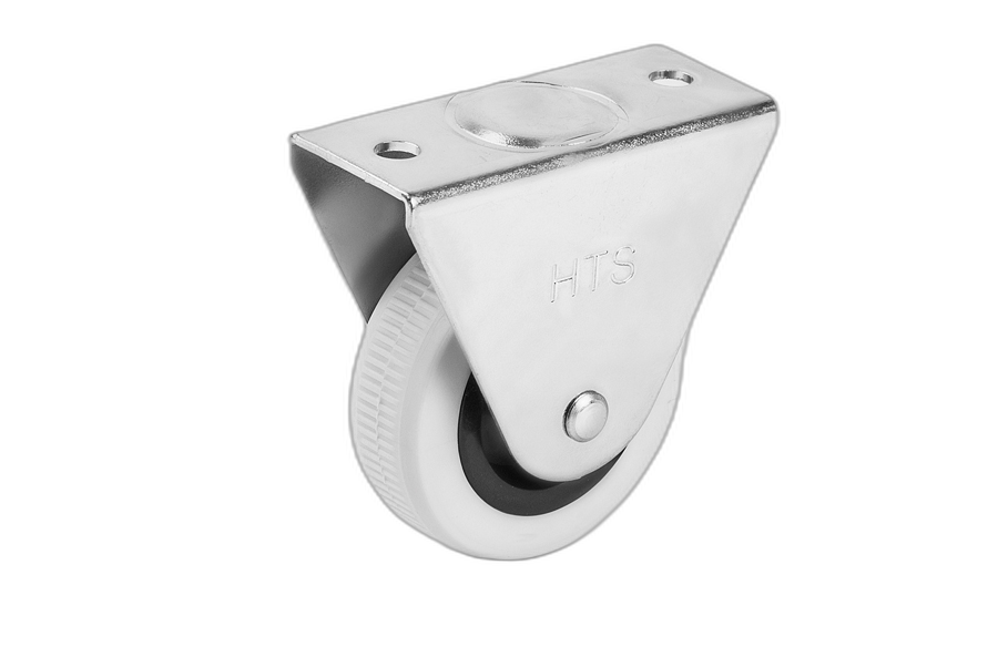 HTS Caster | Grey Cover Fixed Caster D52mm- Furniture Casters