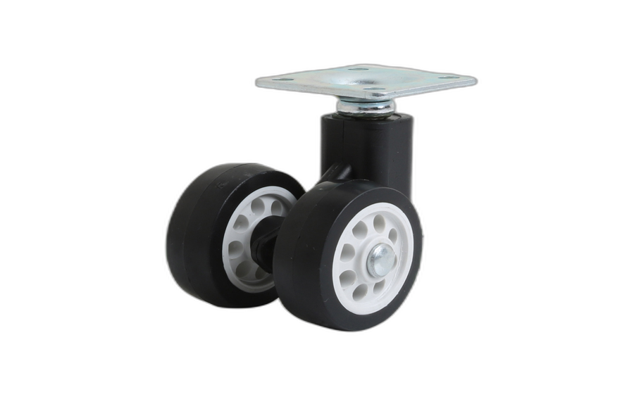 HTS Caster | Double Pulley Disc furniture Casters and Wheels