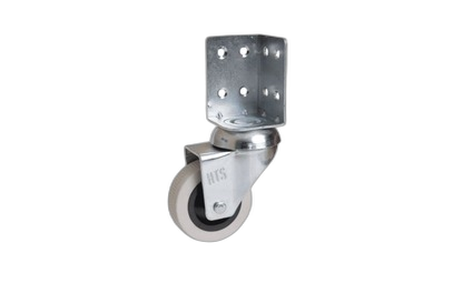 HTS Caster | L Corner Disc Caster In 50*20-Furniture Caster