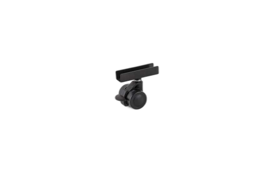 HTS Caster | Micro Rotelle con U Piastra  22*75 e Freno da 35 mm - Ruote per Mobili