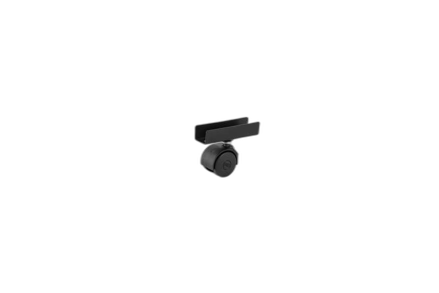 HTS Caster | Micro rotelle con U Piastra 22*75 da 30 mm - Rotelle per mobili