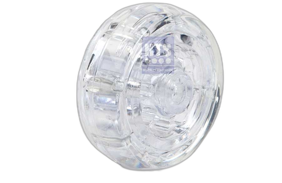 HTS Caster | Transparent Rolle In 75*25 - Ersatzrad